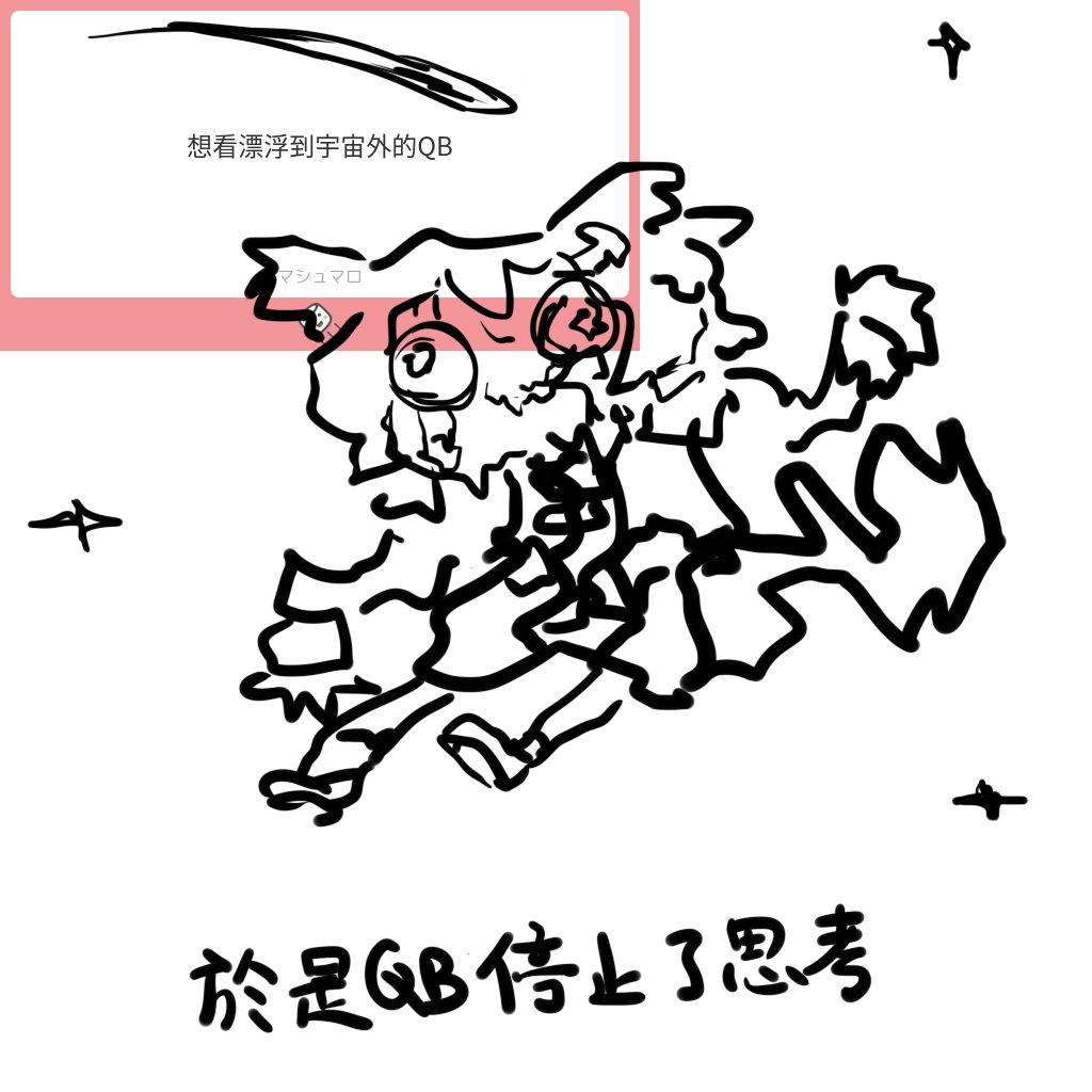 棉花糖怪圖 