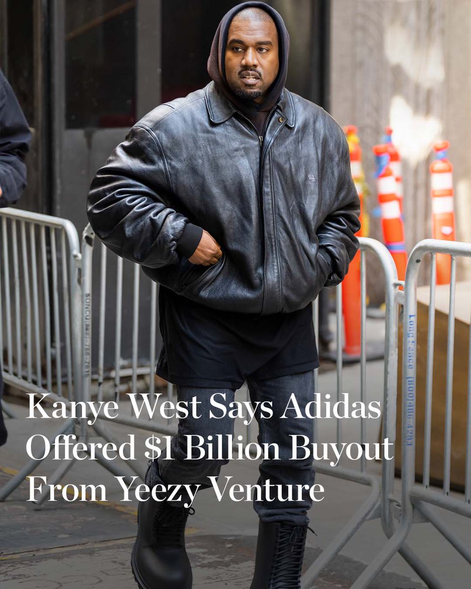 BoF's tweet photo. The artist, who now goes by simply Ye, said Adidas had been designing Yeezy products without his participation in a slew of venomous Instagram posts targeting the German sportswear brand’s managers.
https://t.co/z8KKpTmU3m https://t.co/IAZUEwdBap