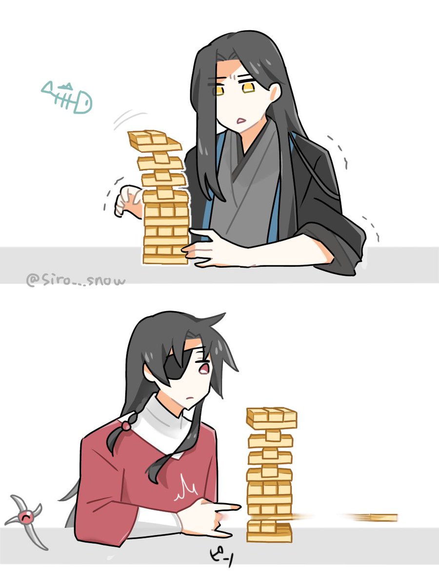 ジェンガで勝敗をきめる絶境鬼王
#tgcf 