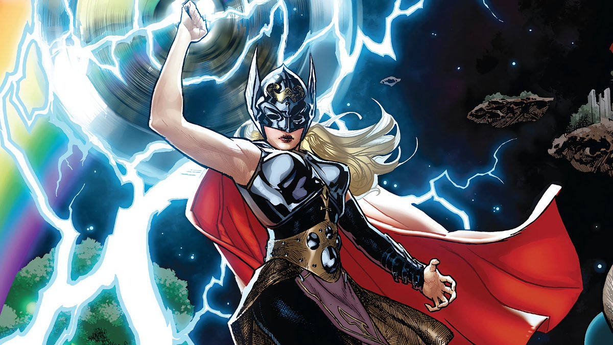 GeekChurch's tweet image. In this episode @brian_o_bennett and @revsblair revisit #ThorLoveAndThunder and @jasonaaron's work with Thor and Jane to discuss Jane being decidedly worthy and how she might be the counter to Gorr's belief that all gods must die. 
buzzsprout.com/17870/11262069