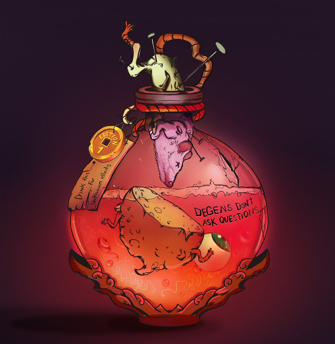 🔥⛩️ $1000 GIVEAWAY⛩️🔥

🏆 - 1st - Degen Dojo NFT
🏆 - 2nd - $100 USDC
🏆 - 3 - 6th - Mutato Drenk NFT
🏆 - 7 - 10th - $35 USDC

MORE DAILY GIVEAWAYS IN DISCORD! 🔥🎉

TO ENTER:
☑️♥️ + RT
☑️Tag 3 friends
☑️Join: discord.gg/C3zBBXmXgY

Winner announced 48h ⏰