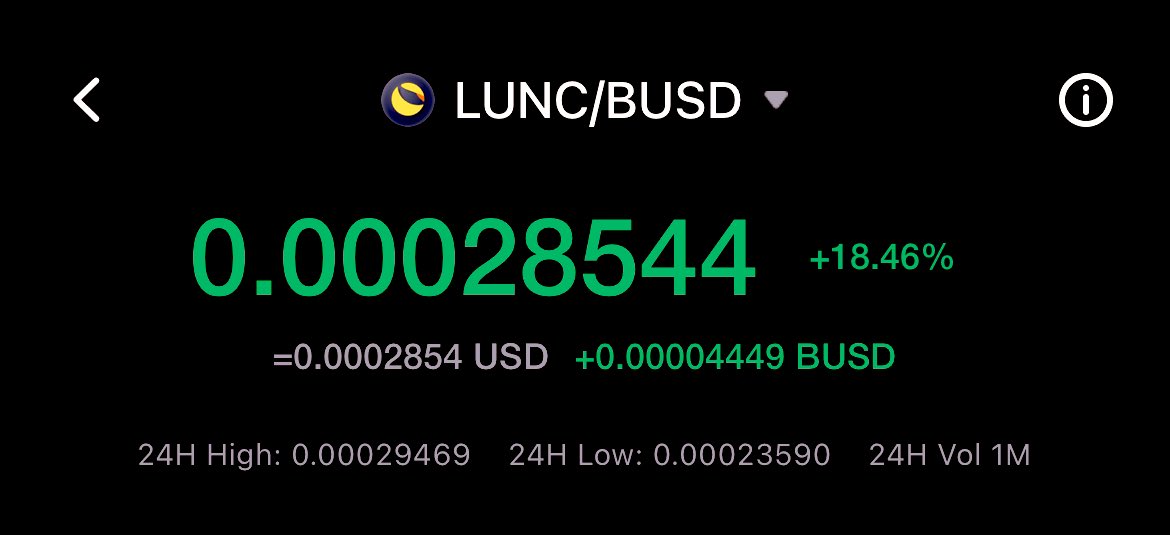 Here we go $LUNC ARMY 

Retweet if you still holding $LUNC 

#LUNC #LunaClassicHQ #LunaClassicBurn 

💹💹💹💹💹💹💹💹💹💹💹💹💹💹💹💹