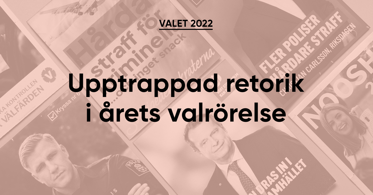 "Rädslans politik är en farlig politik" – Catarina Kinnvall #Val2022 #SvPol
narva.se/upptrappad-ret…