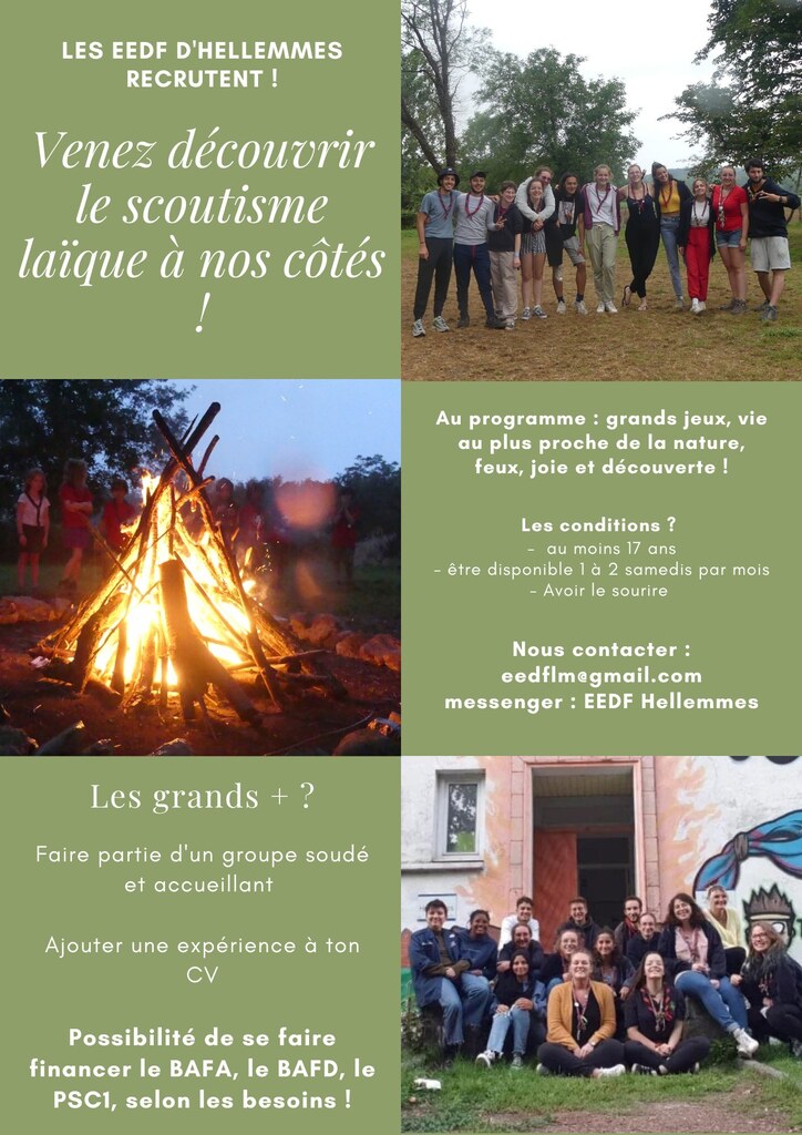 EEDFLM's tweet photo. ☘️ Bonjour à tous ! ☘️

Notre rentrée approche ! 
Nous sommes toujours à la recherche de nouveaux respons pour compléter notre équipe afin de pouvoir proposer des activités de qualités à vos enfants, et pouvoir en accueillir un maximum. 

Si parmi vous, ou parmi vos connaiss… https://t.co/YIYIJOZEOQ