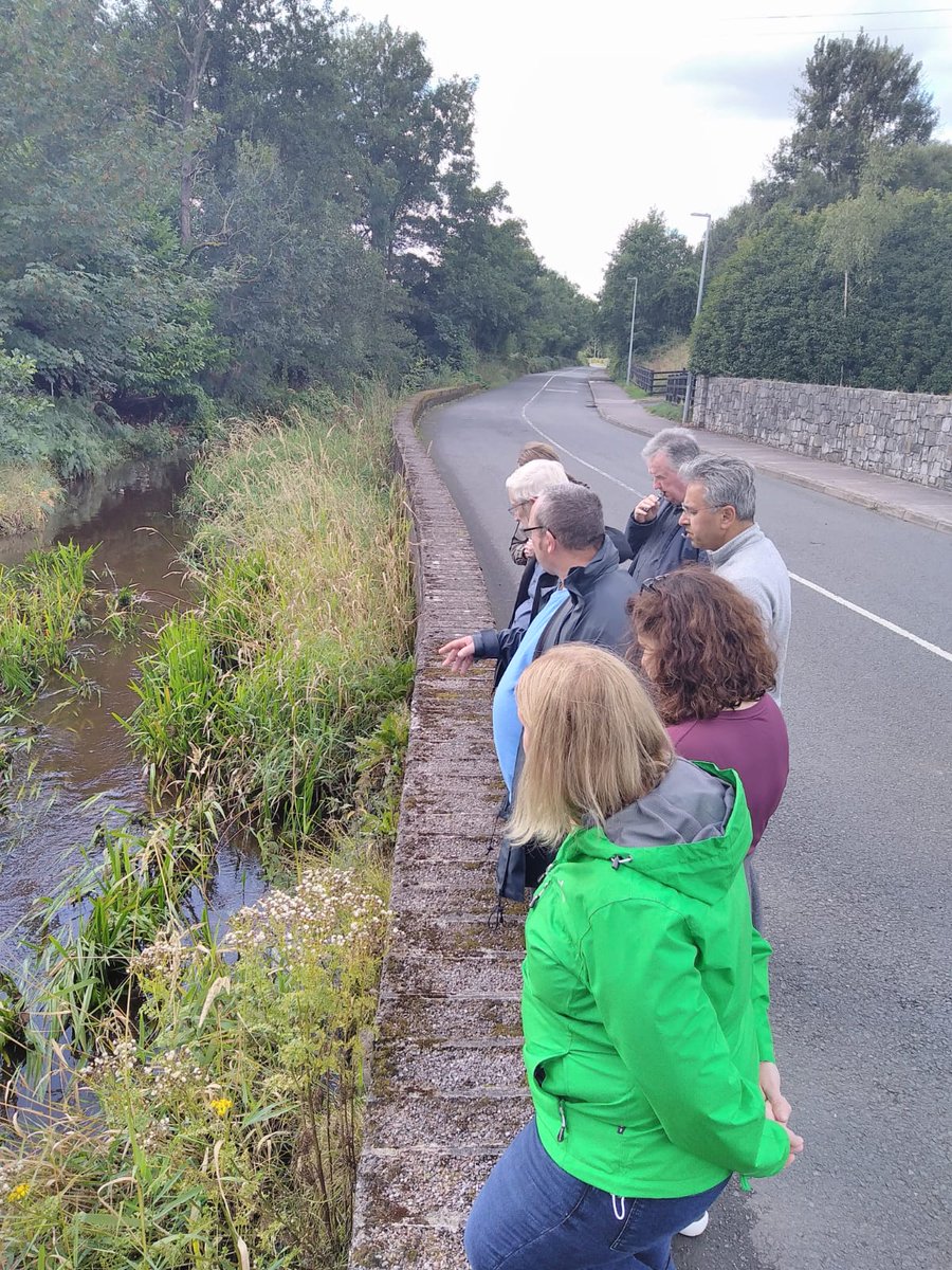 MonIntDev's tweet photo. See photos from the first weekend of our Understanding &amp; Caring for our Waterways course in #Emyvale! They learned about rivers, their physical structure and function, invertebrate and plant life, and how to use animals and plants to assess water quality https://t.co/8eG3NfQ5u6