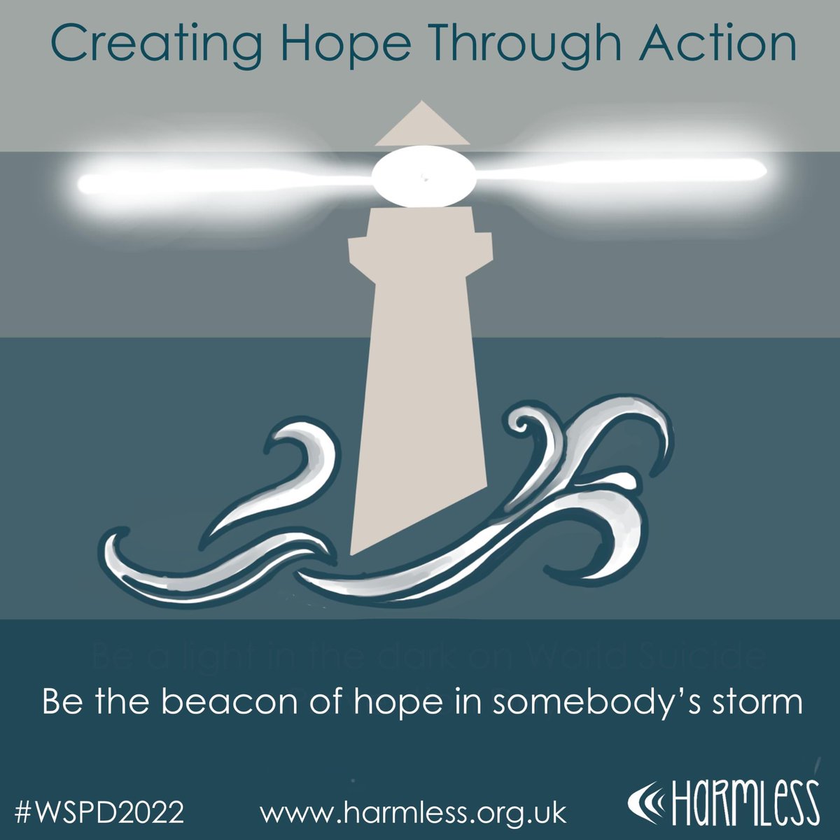 Saturday 10th September is #WorldSuicidePreventionDay  . This year's theme is 'Creating Hope Through Action'.

Harmless &amp; The Tomorrow Project are encouraging people to explore actions that create hope in #suicideprevention  

Download your toolkit here: shorturl.at/rvx27