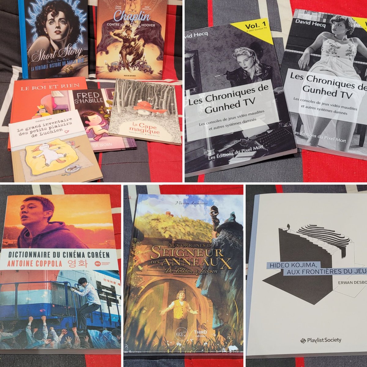 Starsystemf's tweet photo. Réceptions de ces derniers jours et je vous en parle bientôt sur le #blog #blogging #blogger #bloggers #frenchbloggers #frenchblogger #livres #books #cinema #jeuxvideo #bandedessinee #papagameur https://t.co/VnpydxdRnk