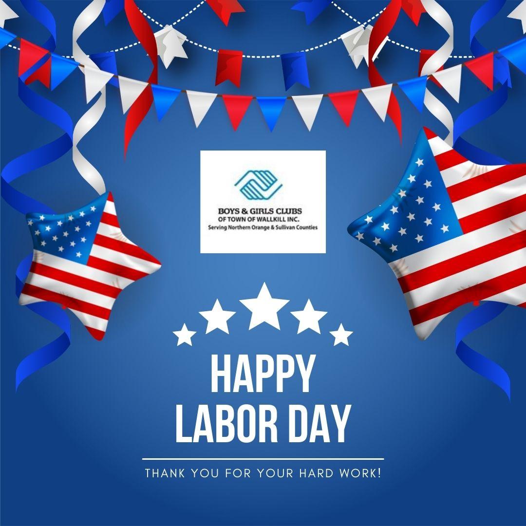 TOWBGC's tweet photo. Wishing everyone a safe & fun holiday! #HappyLaborDay #TOWBGC #TeamBGC #GreatFuturesStartHere https://t.co/pHvJIk4AYw