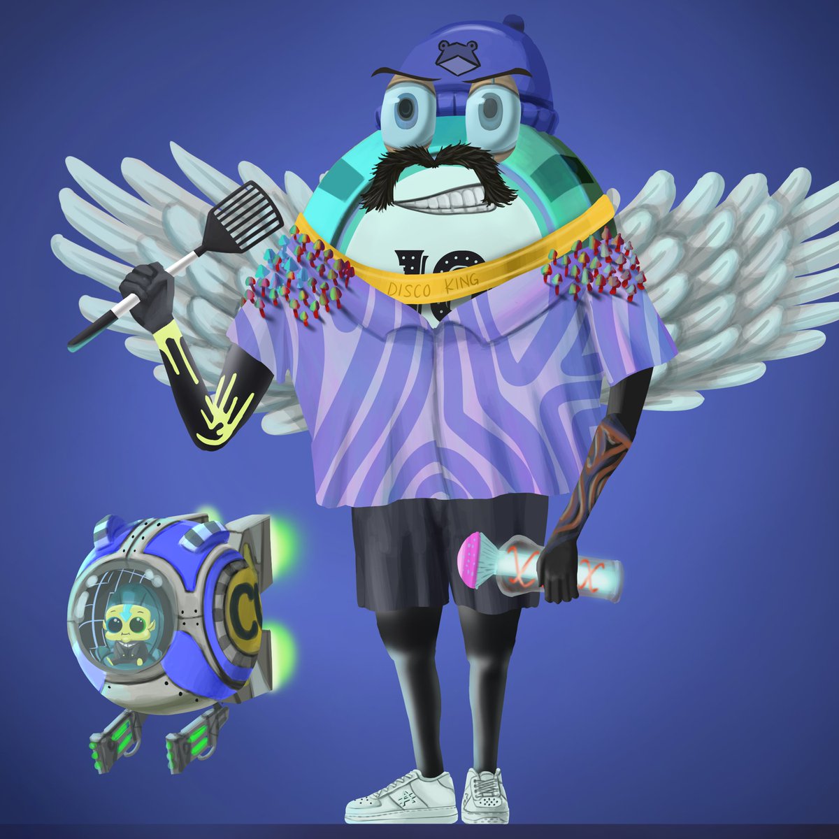 LuciaCNFT's tweet photo. So, I am into @CardanoCasino 
As they have an amazing team, great utilities and I personally love the art! @Mac_CNFT is very good in what he does! 

Aaaaand I've got this one!! Loving his wings😍
#CardanoADA #CardanoCommunity #CNFT #CNFTCommunity #NFTCommunity #WINGS #casino https://t.co/emp4JN5BRe