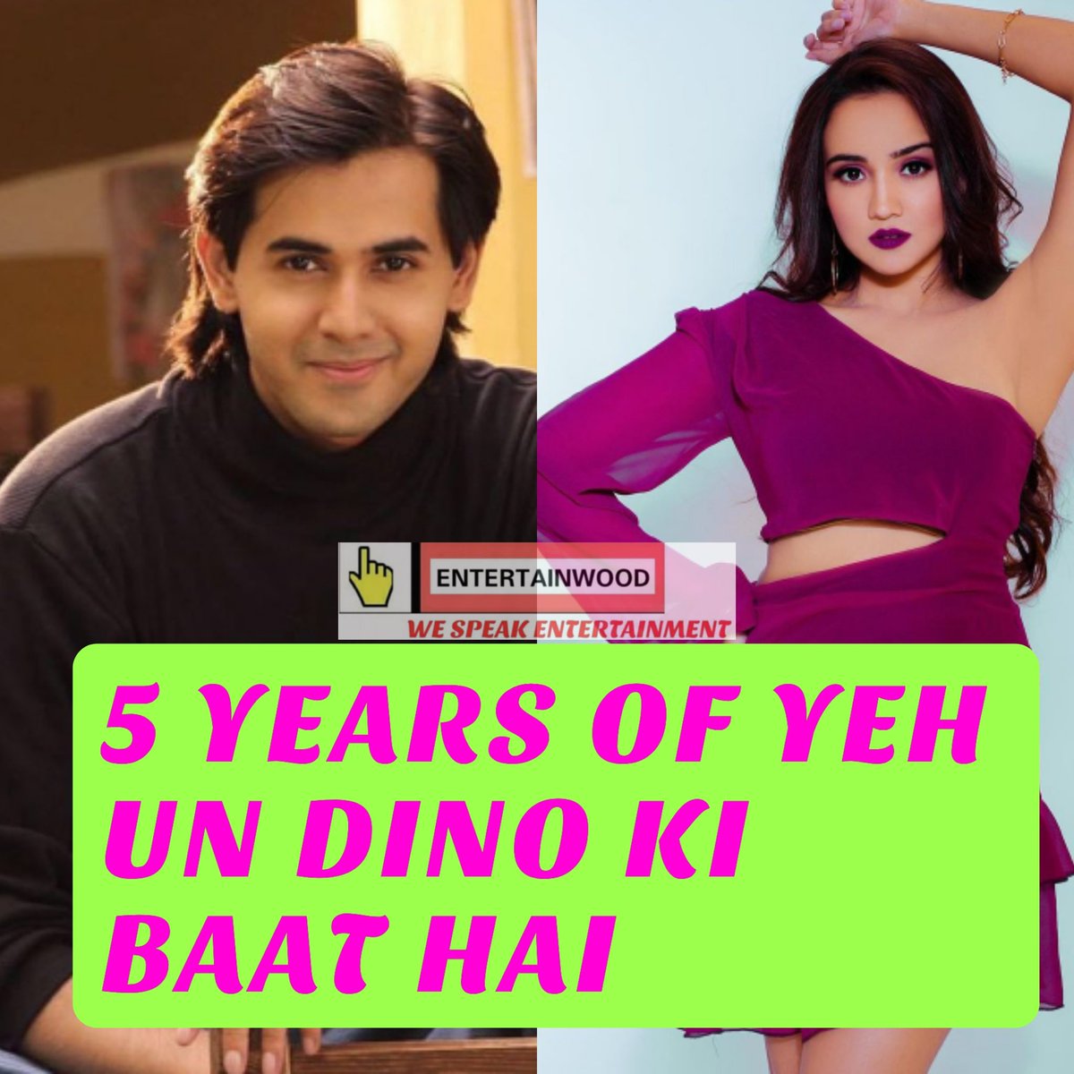 entertainwoodd's tweet photo. 5 Years of #YehUnDinonKiBaatHai 💜💜
Do you want a new season? 😍

#RandeepRai #AshiSingh #SameerMaheshwari #NainaAgarwal #SameerNaina #NainaSameer #Yudkbh https://t.co/Pd4IM2SbJy