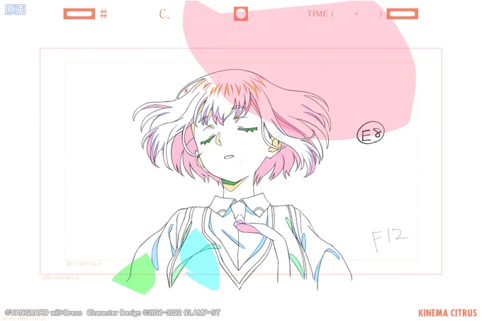 『カードファイト!! ヴァンガード will+Dress』制作素材ピックアップ第10話の放送・配信がスタートしました『デラックス』決勝トーナメント初戦はユウユウララ!第1話で初めて戦った2人、それぞれの成長を感じさせるファイトに注目です#ヴァンガード #ウィルドレス #響き合う音色 