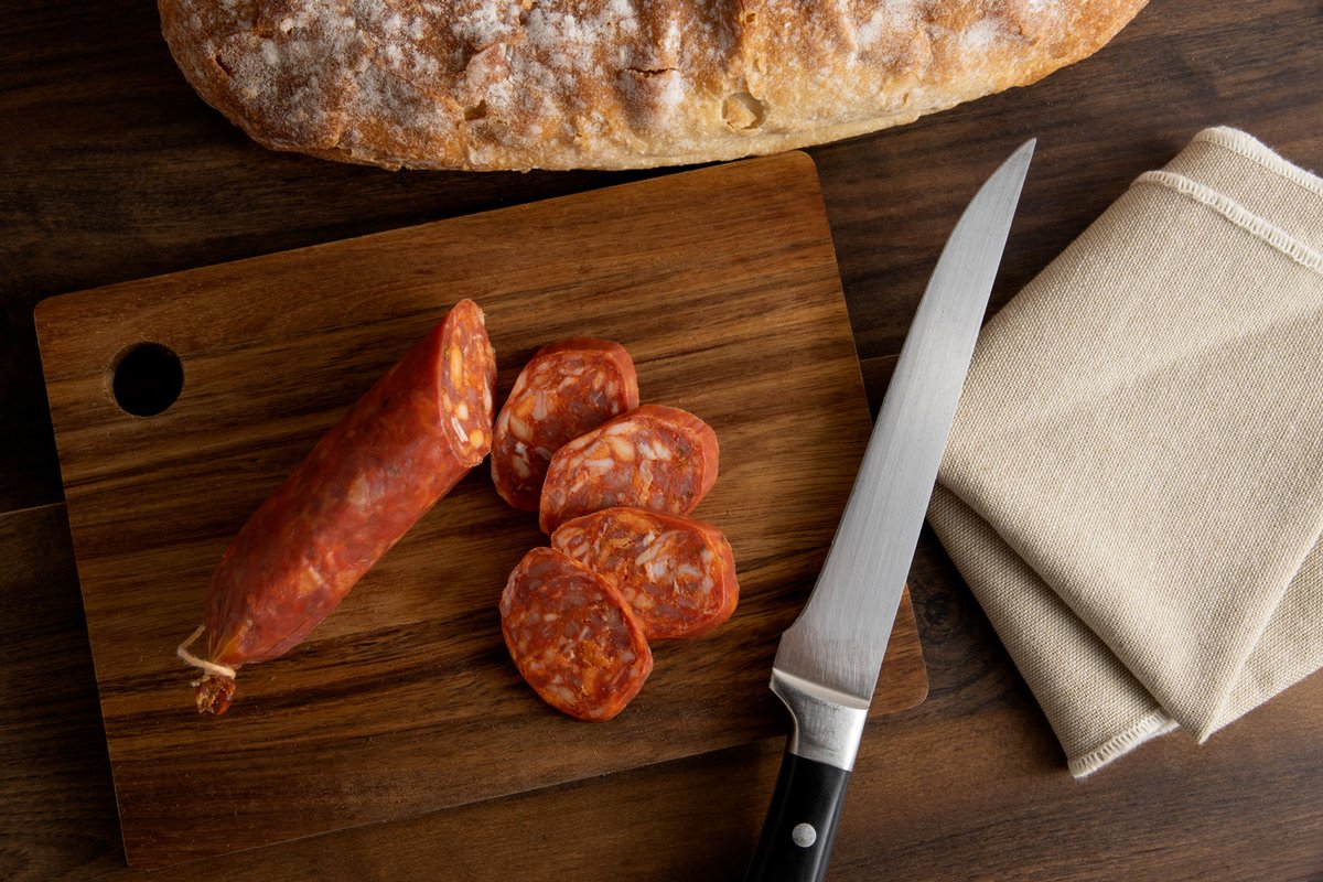 Our #paellas and #spanish rices use champion ingredients, such as The Iberians Air dried mild chorizo, which won the #gold medal in the last edition of the #Australia Charcuterie Awards. and you can buy it in our online store: spanish-tapas.com.au/product/choriz…