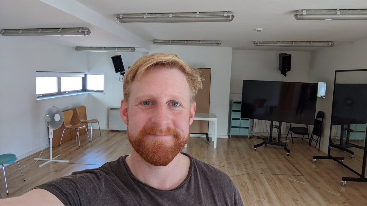 micktheejit's tweet photo. In @dublinfringe #Fringelab rehearsing for Lie Low.

Last time I was here was for the first run through of #MyLeftNut for Dublin Fringe 2017. Great to be back!

Lie Low by @ciaraesmyth at @projectarts from this Saturday:
https://t.co/9BL7CT74HG

@CharlieMcCurry #oisinkearney https://t.co/vioJ6piMLy