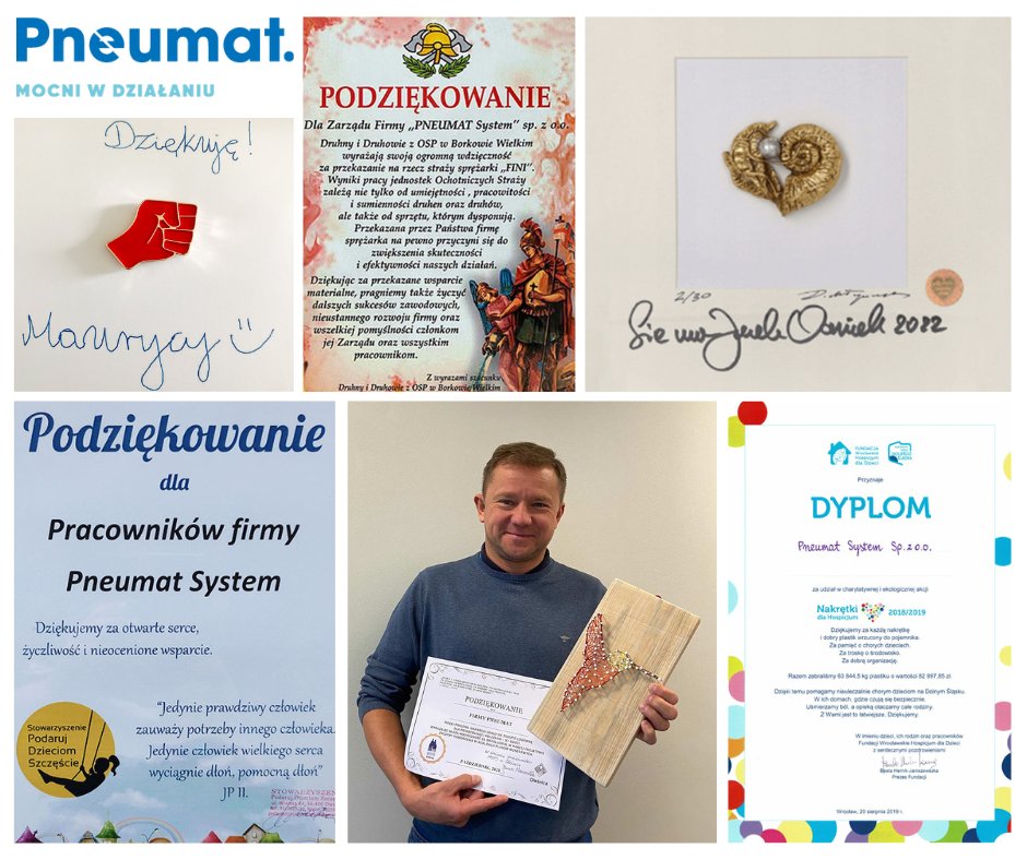 PNEUMATSYSTEM's tweet photo. Dziś obchodzimy Międzynarodowy Dzień Dobroczynności.🤝 https://t.co/KZglkqXoEh