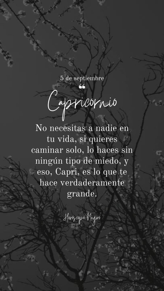 capricornio_hn's tweet photo. El horóscopo diario del 5 de septiembre para #Capricornio ♑️🔮 https://t.co/5czXpdN1WV