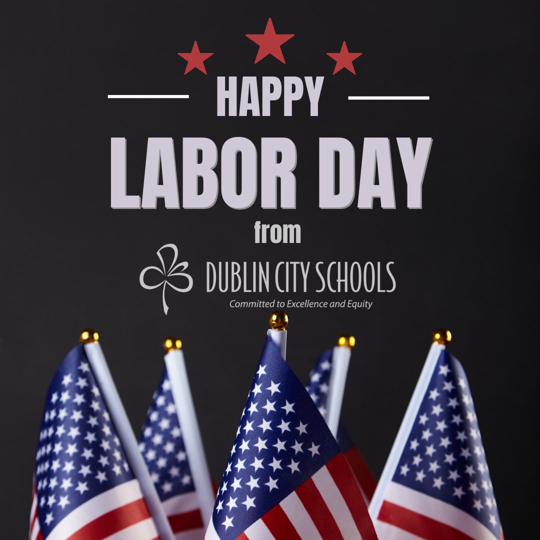 DublinSchools's tweet image. Labor Day pays tribute to the contributions and achievements of American workers and has been a federal holiday since 1894.  Enjoy your day!