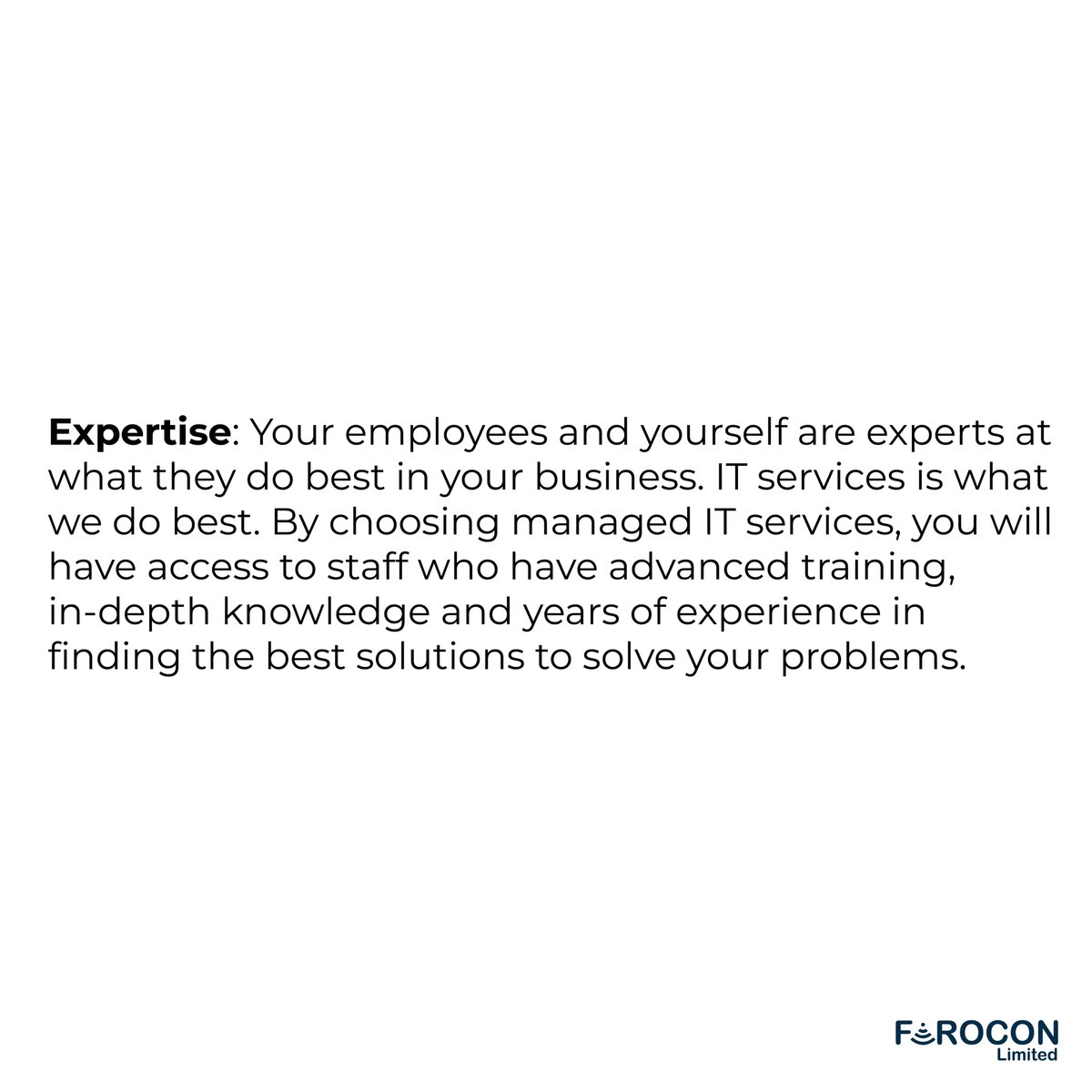 FaroconNg's tweet photo. Managed IT services allow you to focus on growing your business, without the worries of IT.  We understand how challenging it is to support your business IT needs while juggling day-to-day operations. Here are 3 reasons why a managed IT service provider will make your life easier https://t.co/8qsnRtTBpO