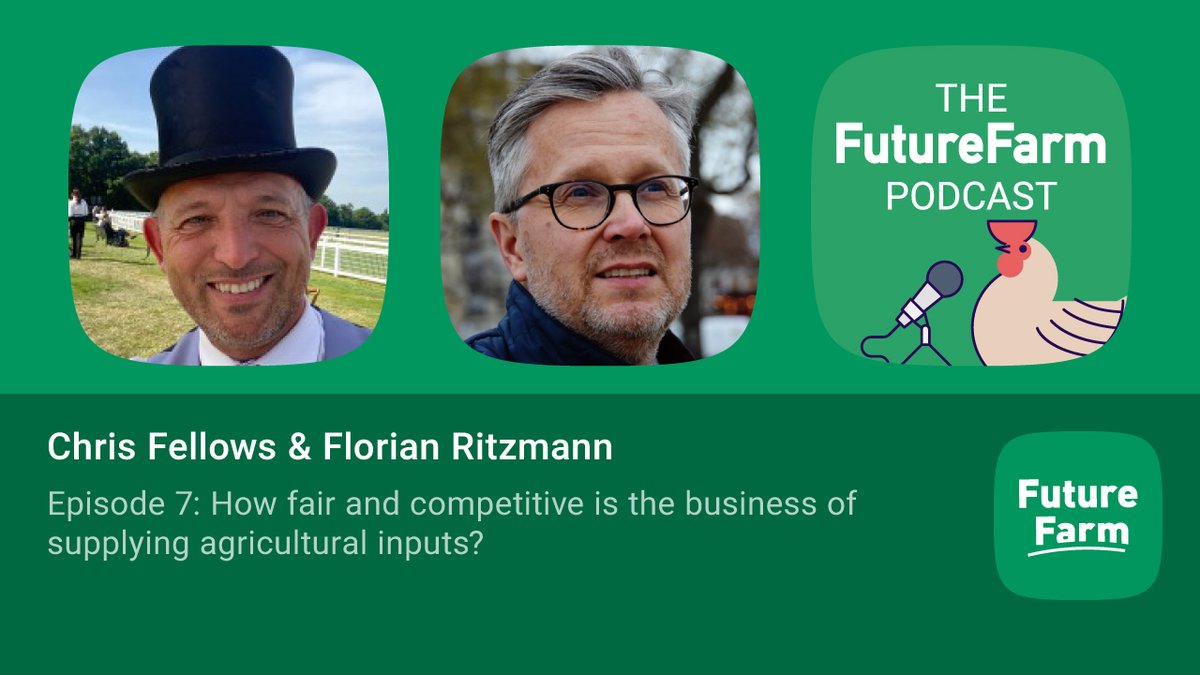 🚨 NEW EPISODE 🚨

Farmers have a right to transparency: fertiliser, fuel and everything inbetween. 

In our feature series, <a href="/flansian/">Florian Ritzmann</a> and Chris Fellows of <a href="/TheFarmingForum/">TheFarmingForum</a> forensically analyse the true state of affairs.

Do farmers get the best price?

▶️ futurefarm.ag/podcast/episod…