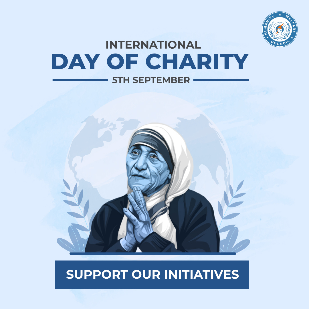 HWC_NEWS's tweet photo. We believe that charity is a way to serve #humanity as it alleviates suffering of the vulnerable people. On this day, let's help those who are in need of aid and relief. https://t.co/93CHIh7ZMt

#InternationalDayofCharity #charitybeginsathome #HumanityWelfareCouncil https://t.co/wOJPHxtMBW