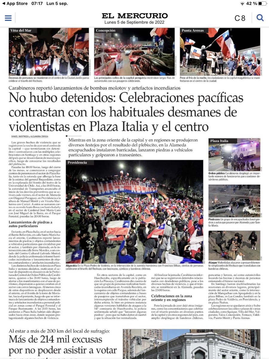 etoledog's tweet photo. NO HUBO DETENIDOS https://t.co/JB2y4lexCR