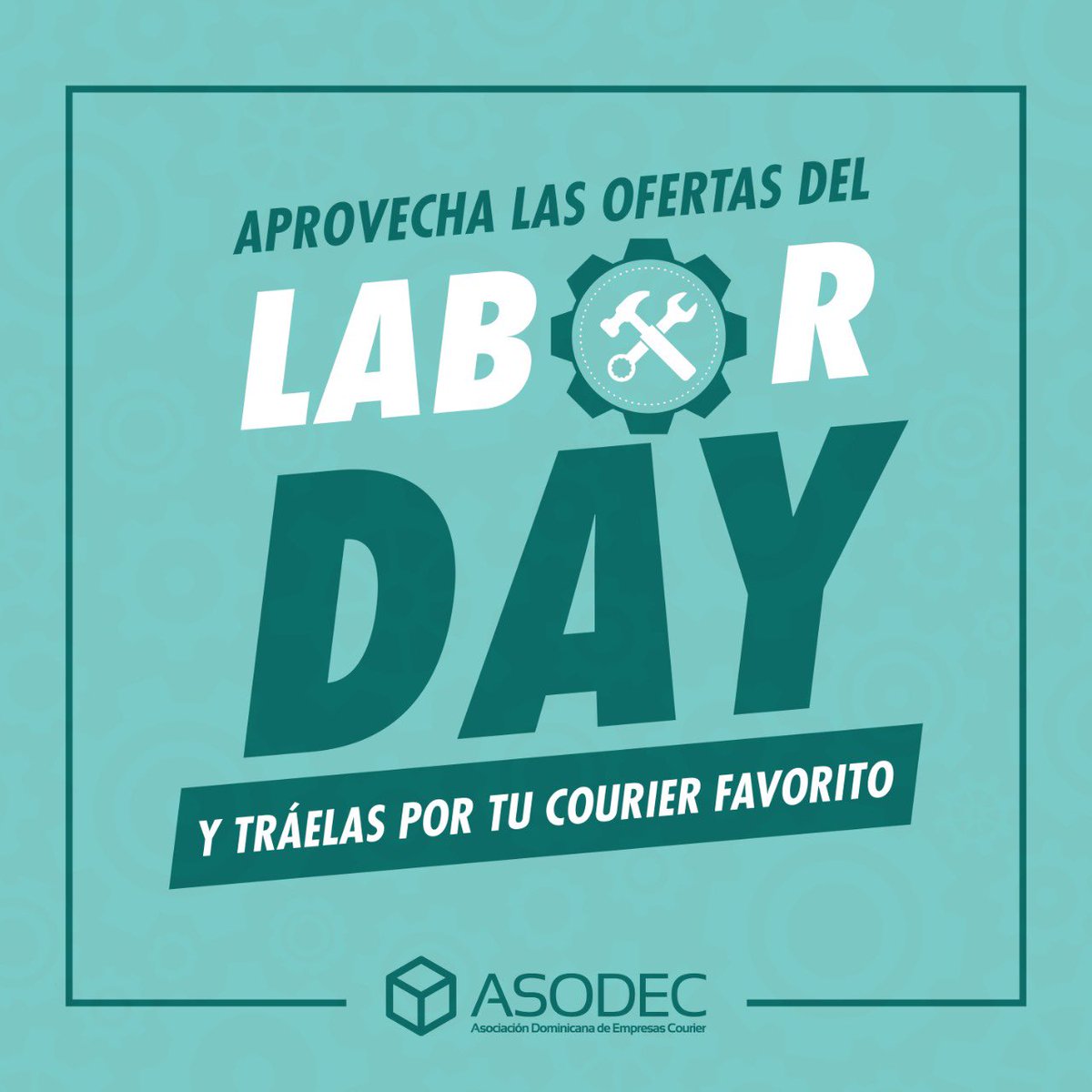 Aprovecha hoy  las ofertas del labor day 👩🏽‍💻 y haz tus compras por internet. 

Realiza tus compras con tiempo y evita los atrasos frecuentes de las líneas aéreas.
 #Asodec #comprasporinternet