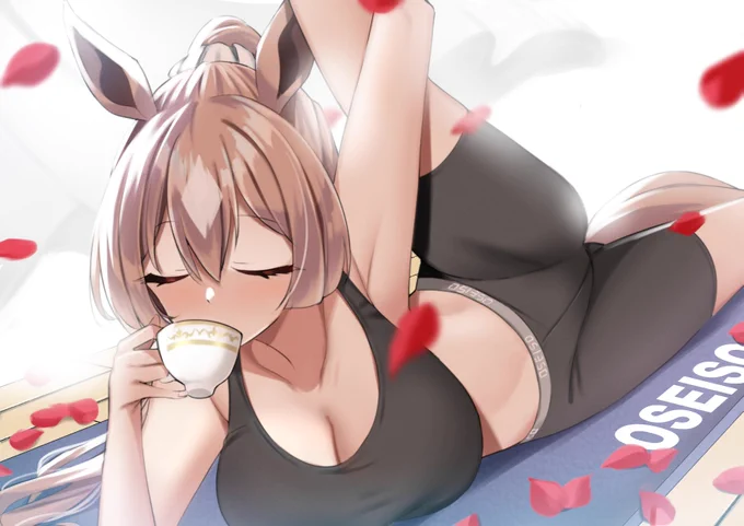 ストレッチ時でも勝手におせいそが極まるお嬢様の鑑#ウマ娘 
