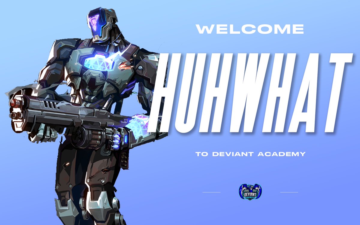 DeviantEsports_'s tweet photo. Last but not least, lets give a warm welcome to "HuhWhat" as our 5th academy prospect. With that, our final roster will be announced tommorow. #VALORANT #DVWin https://t.co/2mRk46Sgp4