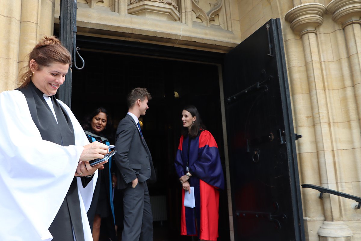 KCSWimbledon's tweet photo. The first full week of the term commenced with our annual start of term service at @SHWimbledon, with our wonderful new Chaplain, the Reverend Madeleine Miller. https://t.co/M1nlwP3KAG