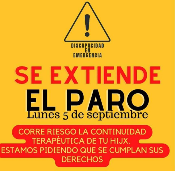 Reiniiitamomo's tweet photo. ⚠️ DISCAPACIDAD EN EMERGENCIA

#noalajustedediscapacidad https://t.co/sSNgnT8I90