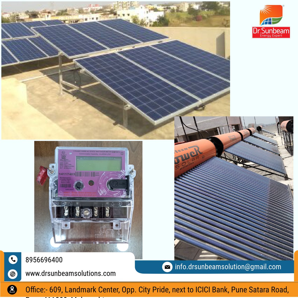 dr_sunbeam's tweet photo. 💯 Solutions for Solar Industries                                                                                                     
📞:7721954747 /8956696400
https://t.co/zO9CZ1aVlx
📧:-info.drsunbeamsolution@gmail.com.com
#drsunbeamsolution #vikramsolar #solarpower https://t.co/zVplgHRY6i