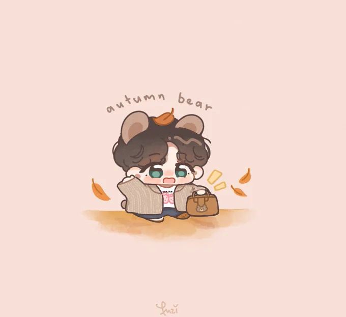 Autumn bear  #V 
