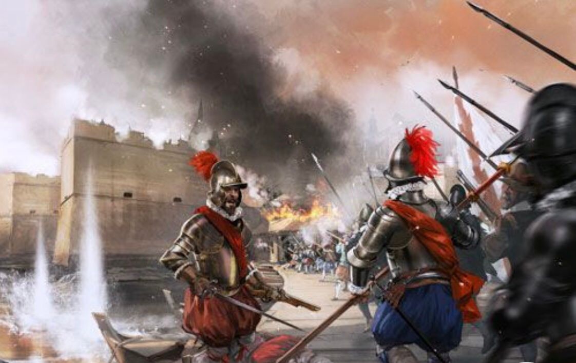 Guille_Nicieza's tweet photo. Tal día como hoy, 5 de septiembre de 1564, la escuadra de García Álvarez de Toledo, de 93 galeras y 60 galeotas, desembarca a 14.000 infantes españoles en el peñón de Vélez de la Gomera, conquistándolo. Se tomaba así un reducto de piratas berberiscos. Sigue en manos españolas. https://t.co/1fUM9A2q4e