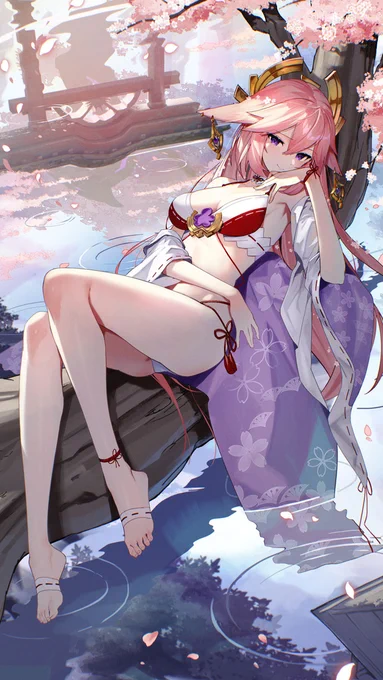 八重神子#原神 #八重神子 #yaemiko 