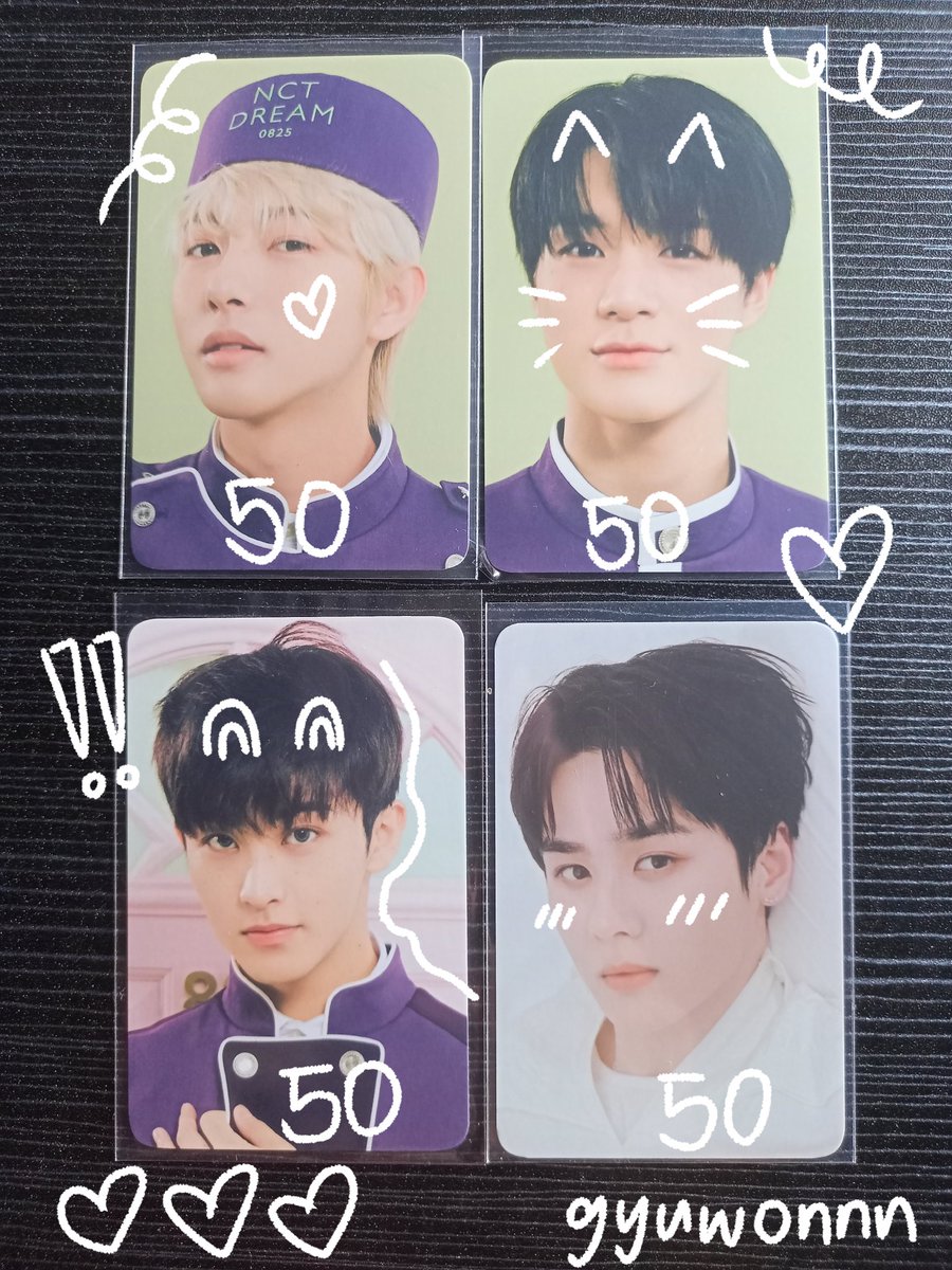 gyuwonnn's tweet photo. ꒰ wts lfb ph ꒱

— random photocards!
— see pics for prices
— all onhand | payo

https://t.co/CnmqGshdCG

## aespa season greetings sg aladdin pob ktown kun wayv renjun nct dream 127 universe jewel case pc haechan jeno jaemin jaemochi pilot card keycard teddy taeyong sticker ver https://t.co/Z1Fah5yX3W