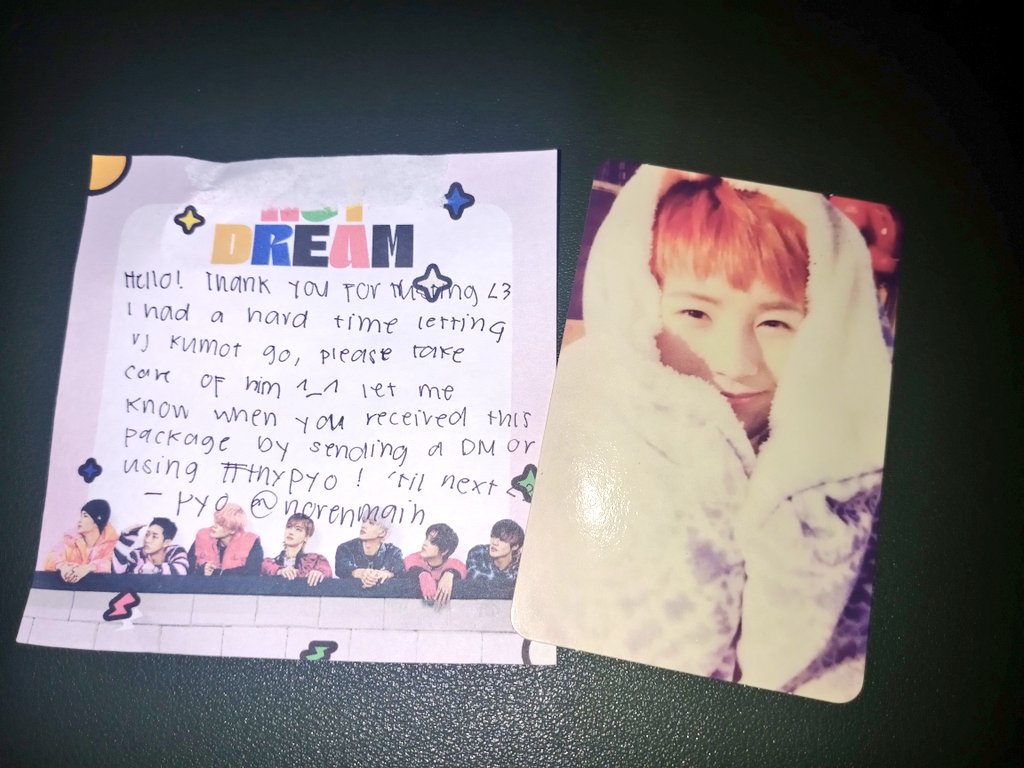 epiphany1101's tweet photo. #epiphanymails

Finally I have this pc!😭🙏 Ang ganda!😍 Thank you thank you po talaga! I really want to have this photocard🤧 Don't worry I will surely take care of it po @norenmain 🥺💚 Thank you again~💚 #thxpyo

#nct #nctdream #renjun #renjunmfal #renjunkumot #huangrenjun https://t.co/JqRmPabO4m