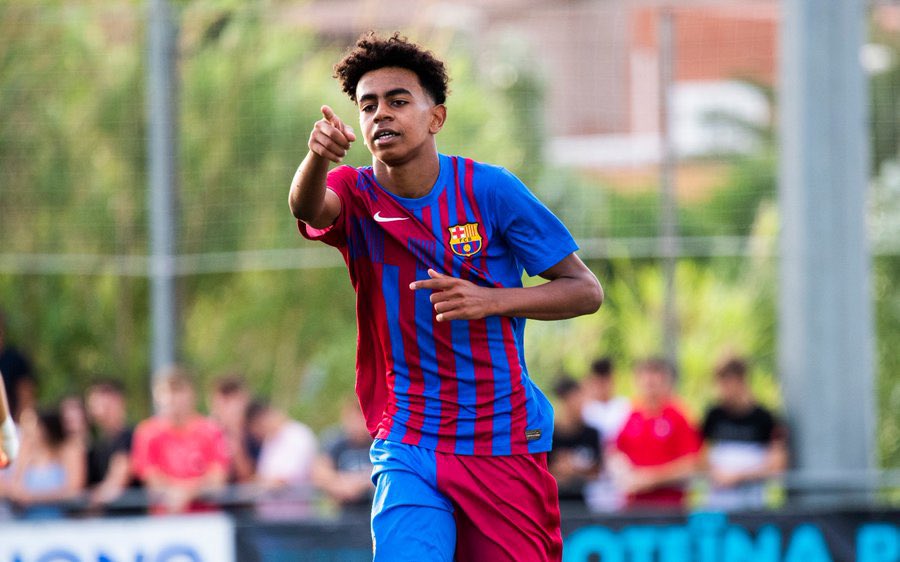 LigActu's tweet photo. 💎Pour Xavi, Lamine Yamal (2007) est le plus grand talent de la Masia depuis Messi !

🗞@diarioas https://t.co/Kks2N41OmY