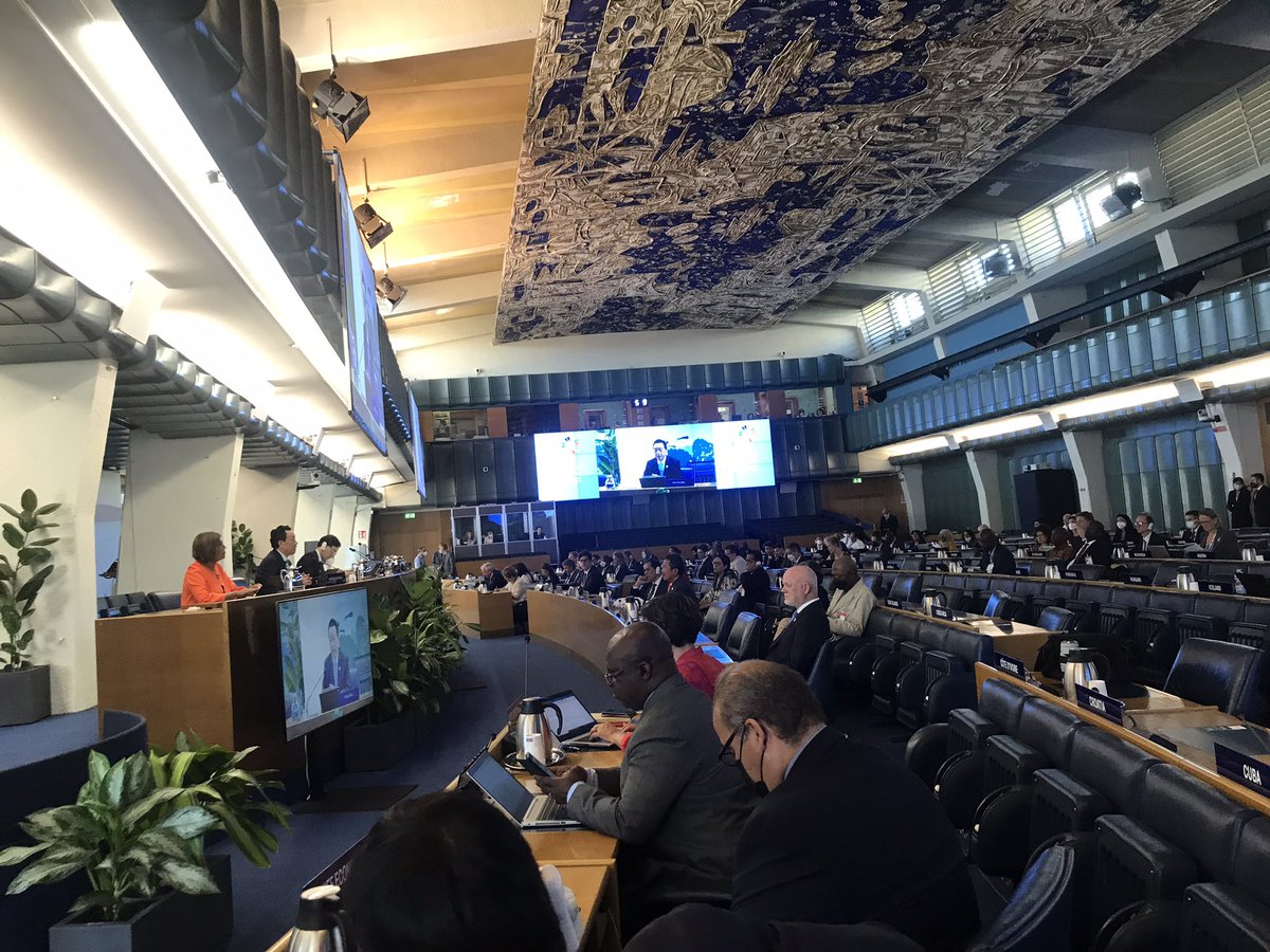 The <a href="/UNFAO/">FAO</a> Committee of #Fisheries, #COFI35 started its deliberations today in Rome. 860 participants, half in presence, will discuss the State of #Fisheries and #Aquaculture, and endorse new guidelines on transshipment, among many other topics