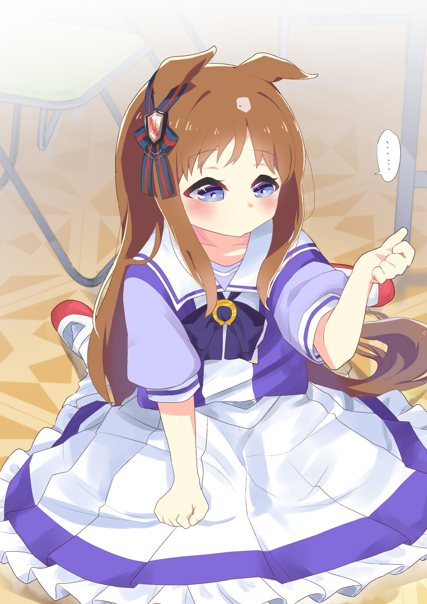 グラスは、ちびデェース! #ウマ娘プリティーダービー #ロリ #グラスワンダー https://t.co/1QiFLcvZWL 