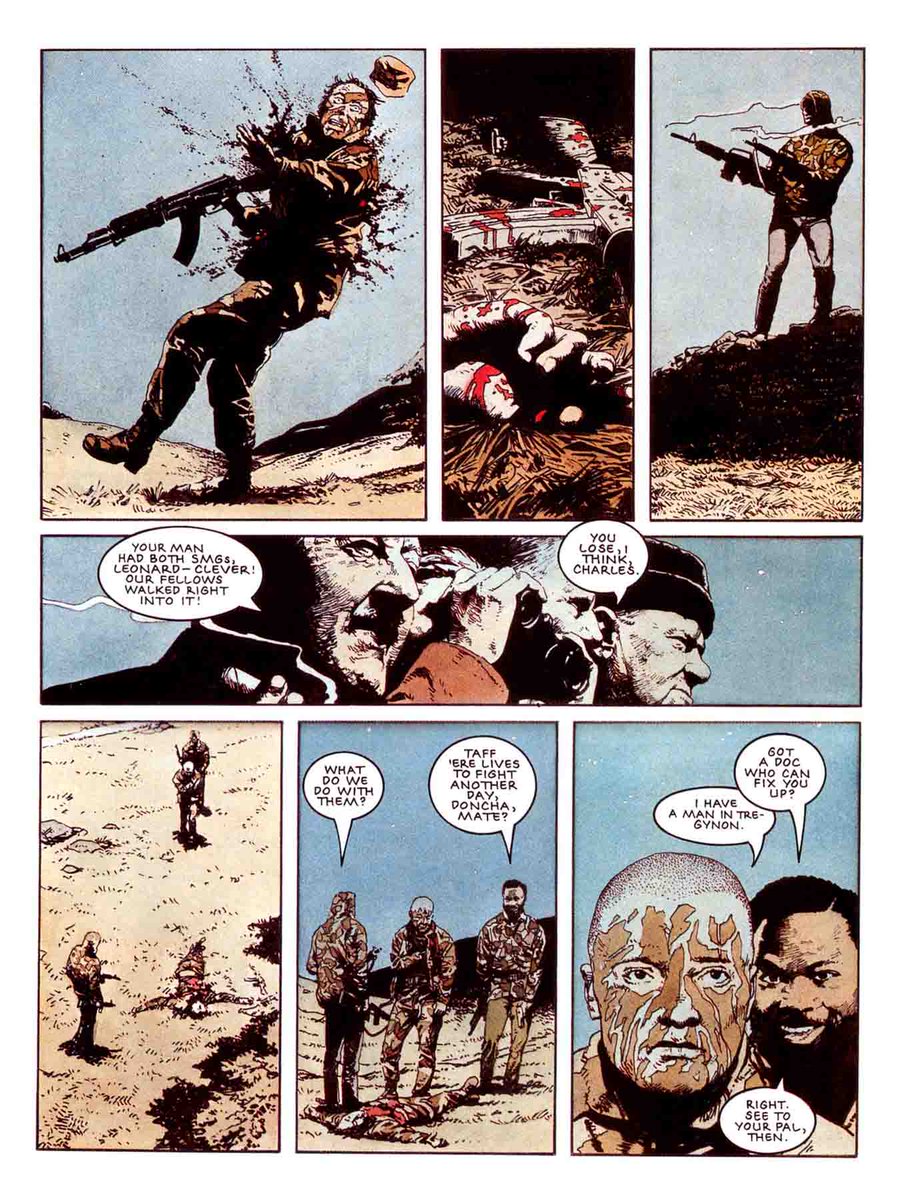 ParafernaliaCi1's tweet photo. Los 1000 mejores cómics de la historia
https://t.co/BHTJ6G3kVC

#984 – “Button Man. The Killing Game” (John Wagner &amp; Arthur Ranson, 1992)

#1000BestComicsEver #Comics #ButtonMan #JohnWagner #ArthurRanson #RebellionComics #ComicBritanico #ComicEuropeo #Comicsdelos90 https://t.co/sMorARg5Lj