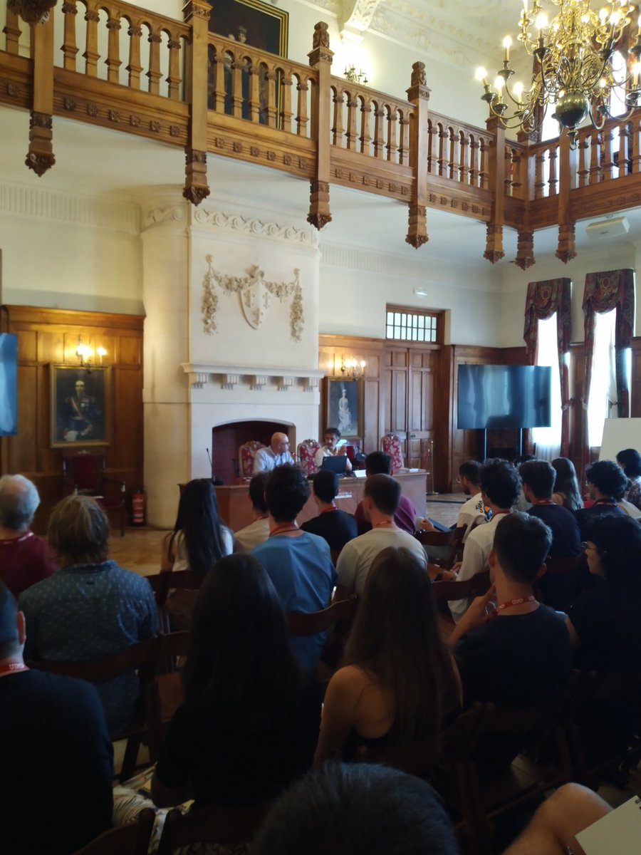 jjgarciaripoll's tweet image. The @csic - @uimp - @SuperQuLAN  summer school on quantum computing is inaugurated. Amazing location for an exciting program