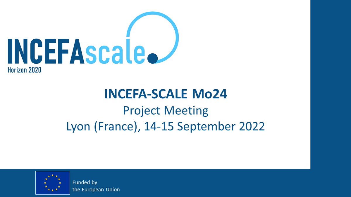 IncefaScale's tweet photo. Today, we start the #IncefaScale Month 24 Project Meeting. This meeting is hosted by @EDFofficiel in #Lyon 🇫🇷. We review the advances in the last six months.

#H2020 #HorizonEU #Euratom #researchEU #nuclear #environmentalfatigue https://t.co/dNUsxskwIl