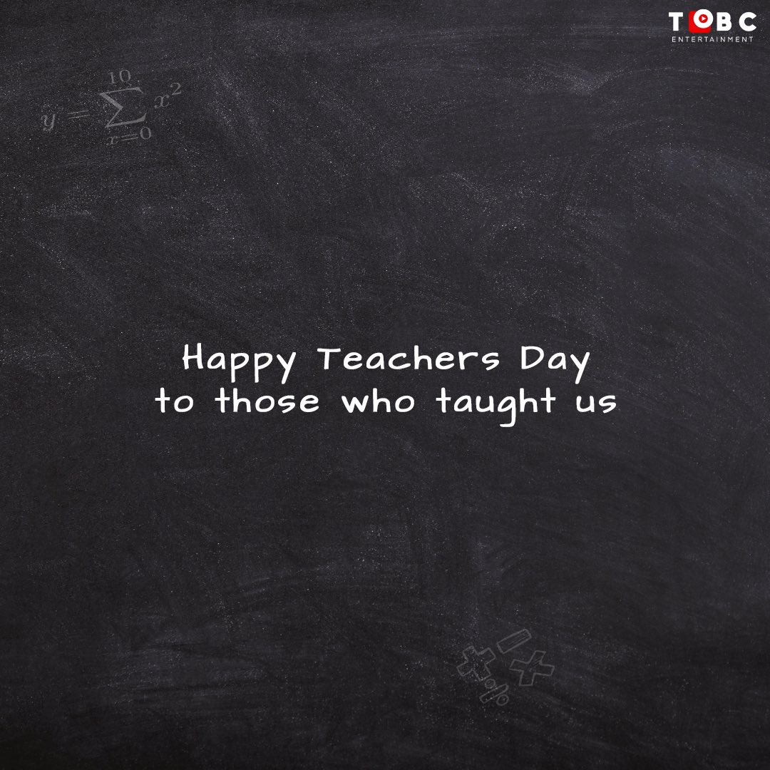 TOBCProductions's tweet photo. Wishing all the wonderful teachers, guides and mentors, Happy Teachers’ Day!✨❤️
From : @CreativesOfTOBC
Producer : @Shivam_tobc
#TeachersDay2022 #happyteachersday #rashamidesai #armankhan #sunnysachdeva #paraskalnawat #manpreetkaur #hindisongs #tobcentertainment #tobc https://t.co/iUcYClYuco