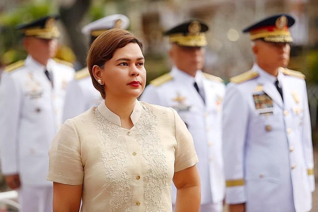 GiboTeodoroJr's tweet photo. “WE SHOULD SHOW NO MERCY TO CRIMINALS AND TERRORISTS." 

—Vice President @indaysara during the AFP and PNP Command Conference [Sept. 5, 2022] via Goddes Hope Libiran https://t.co/oPiocJdZYR
