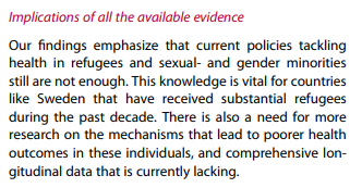eClinicalMed's tweet photo. 🗞️Health in #refugees and migrants who identify as sexual or gender minorities 

Findings suggested worse mental and general health regardless of ethnic minority status. #Transgender individuals experienced significantly greater physical violence.

https://t.co/2DYi1ps6IZ https://t.co/uFFSivGbmz
