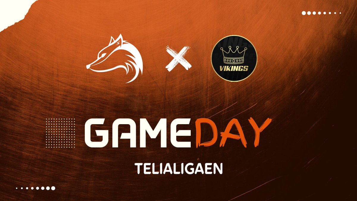 foxedgg's tweet photo. I kveld er en viktig kamp! Gutta er klare for å ta årets første seier 🦊

🆚 @vikings_sport 
🕕 Kl. 18:00
📺 https://t.co/GaptnTHy81
🎙@GlerzyCS 
🏆 @telialigaen_ 
🎮 #CSGO

#GETFOXED https://t.co/p8KqvvjoXh