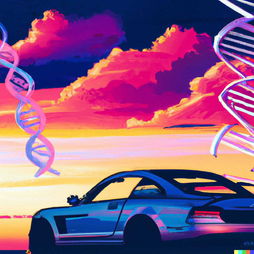 SeqFu2's tweet photo. Is this picture more #varporware or #synthwave?
And what about #SeqFu itself 🤔
Check it out at https://t.co/zTvXYBkVV2
Picture by Dall·E - #bioinfoArt https://t.co/xmJpOkabo1