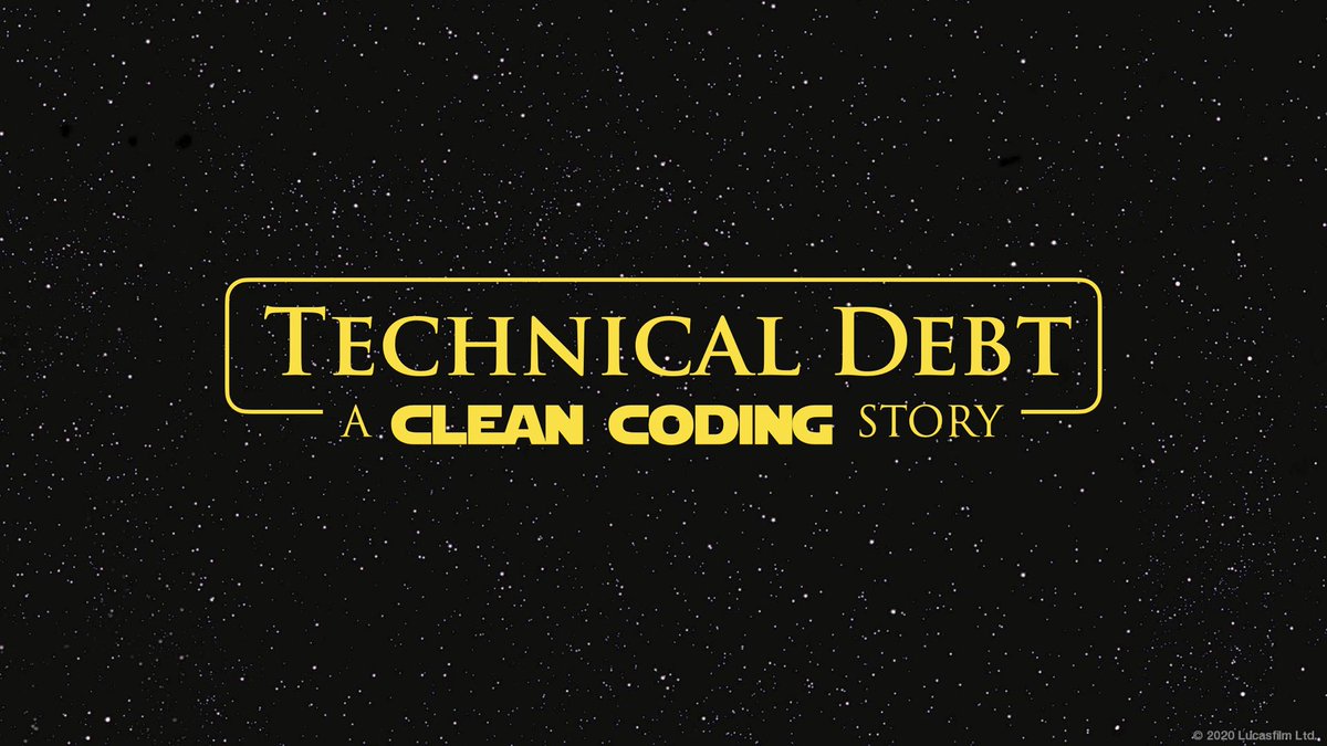 timokoerber's tweet image. Having a talk about Technical Debt and Clean Coding at @webmontagKS today! Be there or be square 😉 #cleancoding