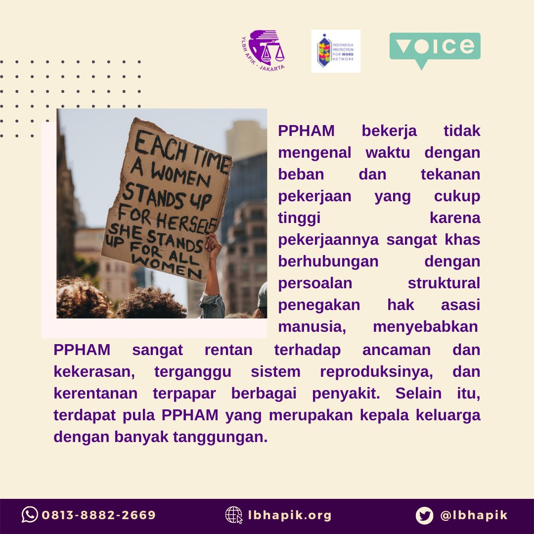 LBHAPIK's tweet photo. #SahabatAPIK beberapa waktu terakhir kita sering posting kegiatan yang berkaitan tentang perlindungan hak ekosob PPHAM, nih. Tapi, #SahabatAPIK tahu ga sih apa itu hak ekosob PPHAM dan mengapa penting untuk memberikan perlindungan hak ekosob bagi PPHAM? Cek infografis ini, ya! https://t.co/BUniapSaUg