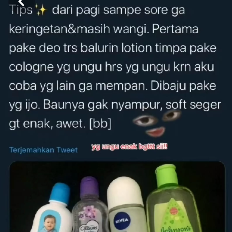 IkhwanReza_'s tweet photo. Ternyata ada tips yang murah kaya gini ya..
ada yang udah pernah coba?