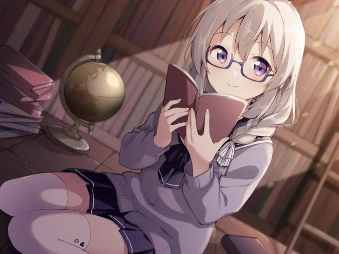 読書の秋#はちゅねアート 